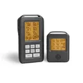 Produktbild: BURNHARD Funk Grillthermometer mit 4 Temperaturfühlern, 30m Reichweite, Digital Braten-Thermometer für Grill & Backofen, Timer, BBQ Thermometer, Grillzubehör für Fleisch & Fisch