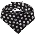 Produktbild: Mate for dogs Tier-Halstuch Hunde Bandana Kopftücher Hundehalstuch Dreieckstuch für Hunde, in versch. Größen schwarz S