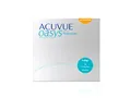 Produktbild: ACUVUE OASYS 1-Day for Astigmatism Kontaktlinsen – Tageslinsen mit angenehmem Tragegefühl – -9 dpt, Cyl -0.75, Ach 20 und BC 8,5 – Mit UV Schutz und Austrocknungsschutz – 90 Linsen