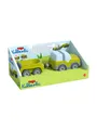 Produktbild: Haba Spielzeug-Traktor Kullerbü – Geländewagen mit Anhänger, unisex neutral