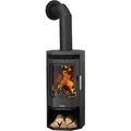 Produktbild: Justus | Kaminofen | Usedom 5 | 5,5 kW | Stahl Schwarz