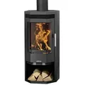Produktbild: Kaminofen Justus Usedom 5 raumluftunabhängig Stahl schwarz 5kW - Schwarz