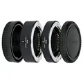 Produktbild: JJC Autofokus Makro Zwischenringe (AF) für Makrofotographie Passen für Fujifilm X Mount Kameras X-T30 III X-H2S X-S20 X-PRO3 X-PRO2 X-T5 X-T4 X-T3 X-T50 X-T30II X-T30 X-E4 X-E3 X-T200(11mm /16mm Sets)