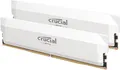 Produktbild: Crucial Pro Overclocking White UDIMM 32GB Kit DDR5-6000 CL36-38-38-80 weiß XMP