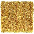 Produktbild: Weihnachtslametta Girlande Gold 8m Tinsel Dekoration Weihnachtsbaum Deko