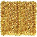 Produktbild: Weihnachtsgirlande Lametta Gold 8m Tinsel Girlande Weihnachtsbaum Deko