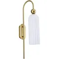 Produktbild: Wandleuchte Piega, Weiß, Glas, 10x23.5 cm, RoHS, Lampen & Leuchten, Innenbeleuchtung, Spots & Strahler, Wandstrahler