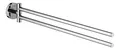 Produktbild: GROHE Essentials, Handtuchhalter 439 mm (2-armig, schwenkbar, geeignet zum Bohren, inklusive Schrauben und Dübel, verdeckte Befestigung), chrom, 40371001