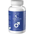 Produktbild: Ciraxin Forte - 60 Kapseln hochdosiert - L-Arginin, Zink, Selen, Maca & Ginseng - Original Rezept aus der Schweiz - Vegan & Pflanzlich - 1er Pack