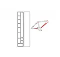 Produktbild: Zefal Schutzfolie Zéfal Rahmenschutzfolie Skin Armor Set M Fahrrad Zubehör