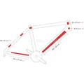 Produktbild: ZEFAL SKIN ARMOR M RAHMEN SCHUTZFOLIE FAHRRAD LACKSCHÜTZER AUFKLEBER TRANSPARENT