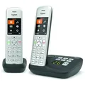 Produktbild: Gigaset CE575A Duo Silber Schnurloses Telefon