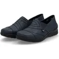 Produktbild: Rieker Damen Loafer Komfort Extraweite 48961-14 Blau, Schuhgröße:36 EU - Blau - 36