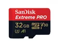 Produktbild: Sandisk SanDisk Extreme Pro 32 GB MicroSDHC UHS-I Klasse 10 (SDSQXCG-032G-GN6MA)