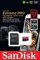 Produktbild: SanDisk Extreme Pro Flash-Speicherkarte microSDXC-an-SD-Adapter inbegriffen 32 GB A1 / Video Class V30 / UHS-I U3 667x microSDHC (SDSQXCG-032G-GN6MA)