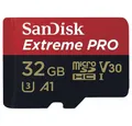 Produktbild: Sandisk Extreme PRO microSDHC 32GB - Speicherkarte - schwarz Speicherkarte (32 GB)