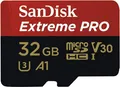 Produktbild: SanDisk Extreme Pro microSD Speicherkarte 32 GB 64GB,128/256  4K,U3, A2, Class10