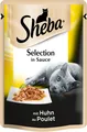 Produktbild: Sheba Selection in Sauce mit Huhn im praktischen Portionsbeutel 85g