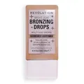 Produktbild: Makeup Revolution, Bright Light Bronzing Drops mit Hyaluronsäure, sonnengeküsstes Finish, Bronze Scorched, 23ml