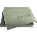 Produktbild: JOOP! Wohndecke Uni-Doubleface Oliv - Stein 150 x 200 cm