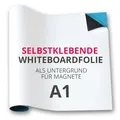 Produktbild: Magstick Ferrofolie Whiteboard-Folie selbstklebend I DIN A1 I flexibel beschreibbar abwischbar I Haftgrund für Magnete I in weiß I mag085