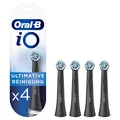 Produktbild: Oral-B iO Ultimative Reinigung Aufsteckbürsten für elektrische Zahnbürste, 4 Stück, ultimative Zahnreinigung mit iO Technologie, Zahnbürstenaufsatz für Oral-B Zahnbürsten, schwarz , 4er Pack