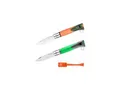 Produktbild: OPINEL Klappmesser No 12 Explore + Zeckenzange Arbeitsmesser Taschenmesser Farbe: orange