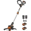 Produktbild: WORX WG163E Akku Rasentrimmer 20V – Flexibler 2-in-1 Kantenschneider