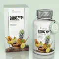 Produktbild: [415,03€/1Kg]  BIROZYM Enzym Komplex  BIOMENTA 180 Kapseln vegetarisch