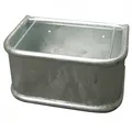 Produktbild: Rechtecktrog mit Rundrohren, Futtertrog, Metalltrog, 45x34x24cm, 35l, Metall ...