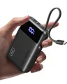Produktbild: INIU 45W Power Bank, Ultra Klein 20000mAh Powerbank mit Integriertem USB C Kabel, Schnellladen Externe Handyakkus, Flugzeug Geeignet, Reise-Essential
