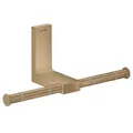 Produktbild: hansgrohe Axor Papierrollenhalter 42657140 doppelt, Wandmontage, brushed bronze