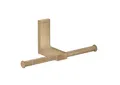 Produktbild: hansgrohe AXOR UNIVERSAL Rectangular Toilettenpapierhalter, Metall, doppelt,