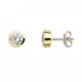 Produktbild: XENOX Ohrringe XS7122G Silber Ohrstecker Damenohrringe Ohrschmuck Gold