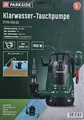 Produktbild: PARKSIDE  Klarwassertauchpumpe  PTPK 400 B1 , 400 W