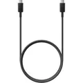 Produktbild: USB 2.0 Kabel, USB-C Stecker > USB-C Stecker schwarz, 1 Meter, PD, Laden mit bis zu 100 Watt
