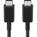 Produktbild: Original USB-C auf USB-C Kabel - 5A - 1 Meter - Schwarz