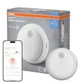 Produktbild: OSRAM SMART+ WiFi Rauchmelder, IP20, Kunststoff, 86 mm, weiß