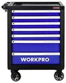 Produktbild: WorkPro WP209074 7-Schubladen Werkstattwagen mit 193 Werkzeugen