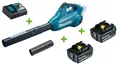 Produktbild: Makita DUB362Z 2x18V Akku-Gebläse DUB362 Laubbläser 2x Akku 5Ah 18V + Ladegerät