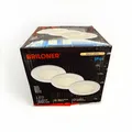 Produktbild: 3x Briloner Weiß LED Einbaustrahler Decken-Spot 3x 6W 3x 650lm 3000K IP44 Ø115mm