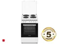 Produktbild: Oranier STE512 Standherd Weiß Backofen Herd 50cm Küche