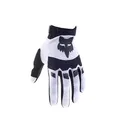 Produktbild: Fox Racing Dirtpaw Glove mit gepolsterten Knöcheln, gepolsterter Handfläche, hoher Flexibilität und sicherem Verschluss für MX & Offroad, Farbe: White, Größe: M