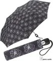 Produktbild: Pierre Cardin Stockregenschirm Easymatic Auf-Zu-Automatik Black & White Flower, elegant und stilvoll