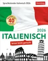 Produktbild: Italienisch Sprachkalender 2026 - Italienisch lernen leicht gemacht - Tagesabreißkalender: In nur 10 Minuten täglich Grundkenntnisse verbessern mit ... Sprachlektionen (Sprachkalender Harenberg)