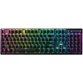 Produktbild: Razer DeathStalker V2 Pro (röd switch) - Trådlöst optiskt speltangentbord med låg profil (linjära optiska switchar, HyperSpeed Wireless, Bluetooth, Laser-Etsed Keycaps) Nordic-Layout | Svart