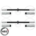 Produktbild: 2x Bremsschlauch A.B.S. SL1132 2 Bremsschläuche rechts links Hinterachse