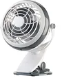 Produktbild: Sichler Haushaltsgeräte Clip Ventilator: Mobiler Ventilator mit Klemme, USB- & Batterie-Betrieb, 3 W, Ø 12,7 cm (zum Anklemmen, PC USB, Deckenventilator)