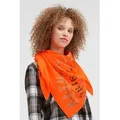 Produktbild: Dreieckstuch SOCCX, Damen, neon orange, Material: 72% Polyester, 25% Viskose, 3% Elasthan, Modetücher