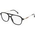 Produktbild: Carrera 1120 Unisex-Brille inkl. Gläser Vollrand Pilot Acetat-Gestell 54/16/145, schwarz